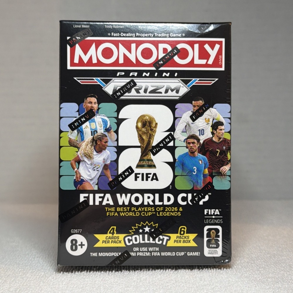 2026 Panini Prizm Monopoly FIFA World Cup Blaster Box